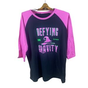 Defying Gravity Witch Women’s Long Sleeve T-Shirt Size NO TAG